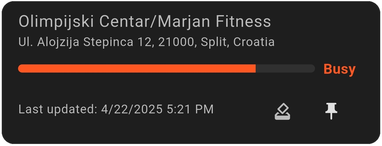 Gym occupancy display 2
